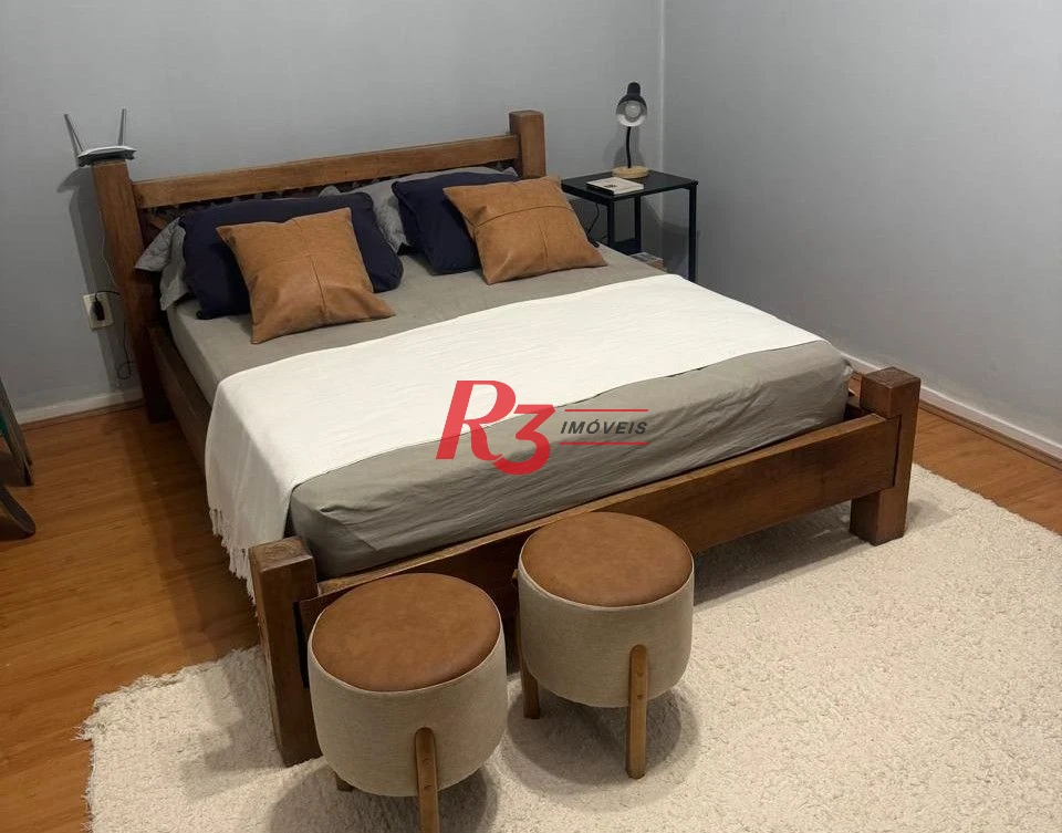 Apartamento com 2 dormitórios para alugar, 110 m² por R$ 5.500,00/mês - Ponta da Praia - Santos/SP
