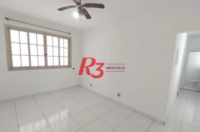 Apartamento com 2 dormitórios à venda, 75 m² por R$ 402.000,00 - Gonzaga - Santos/SP