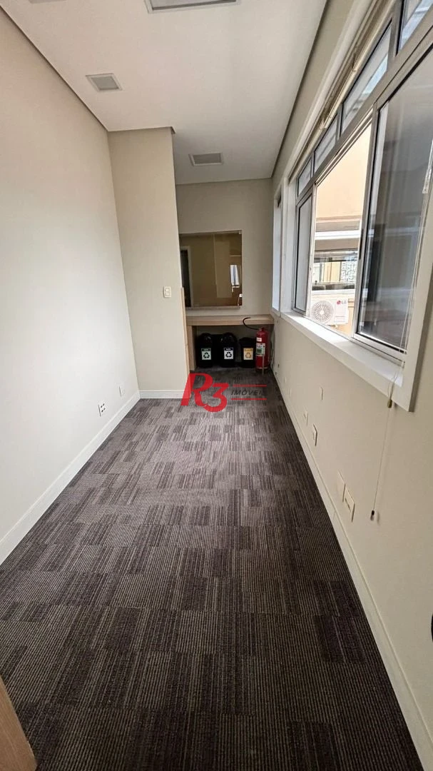 Sala para alugar, 180 m² por R$ 8.500,00/mês - Centro - Santos/SP