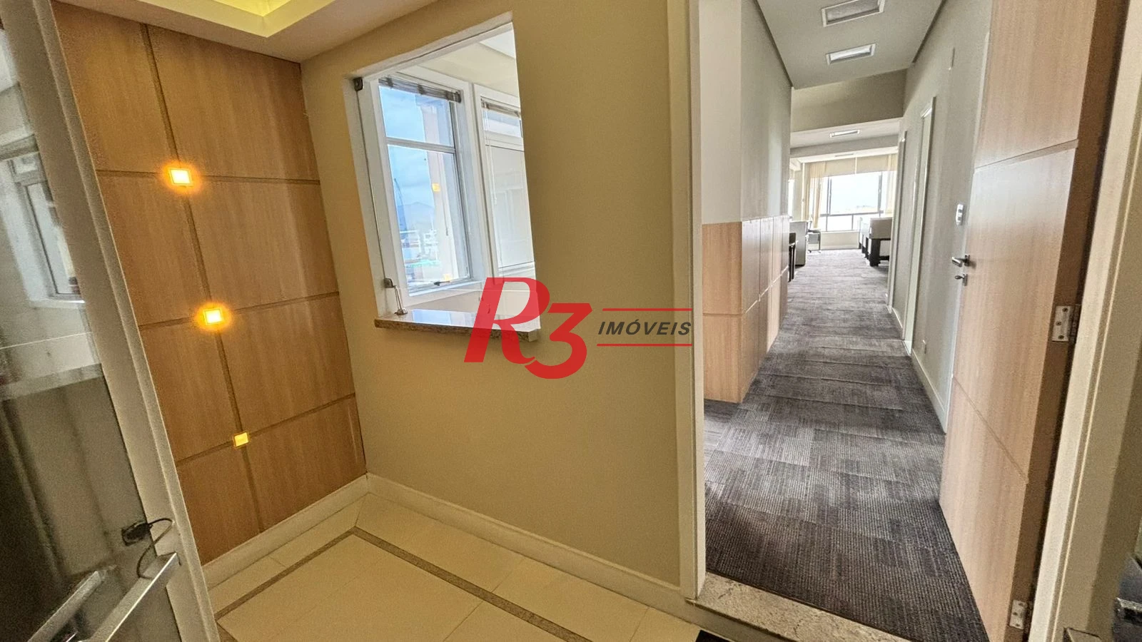 Sala para alugar, 180 m² por R$ 8.500,00/mês - Centro - Santos/SP