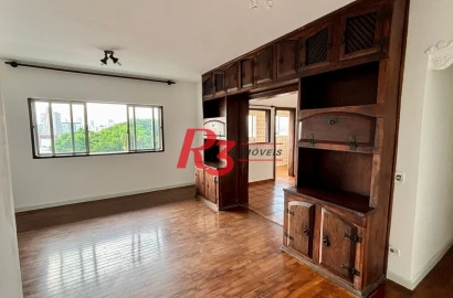 Apartamento com 2 dormitórios à venda, 116 m² por R$ 580.000,00 - Boqueirão - Santos/SP