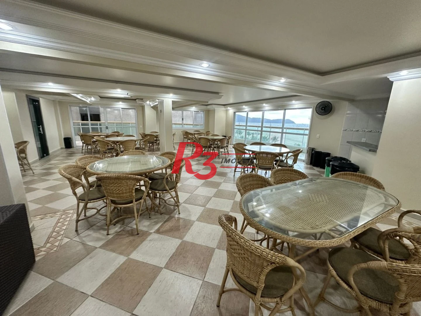 Apartamento para alugar, 170 m² por R$ 12.000,00/mês - Aviação - Praia Grande/SP