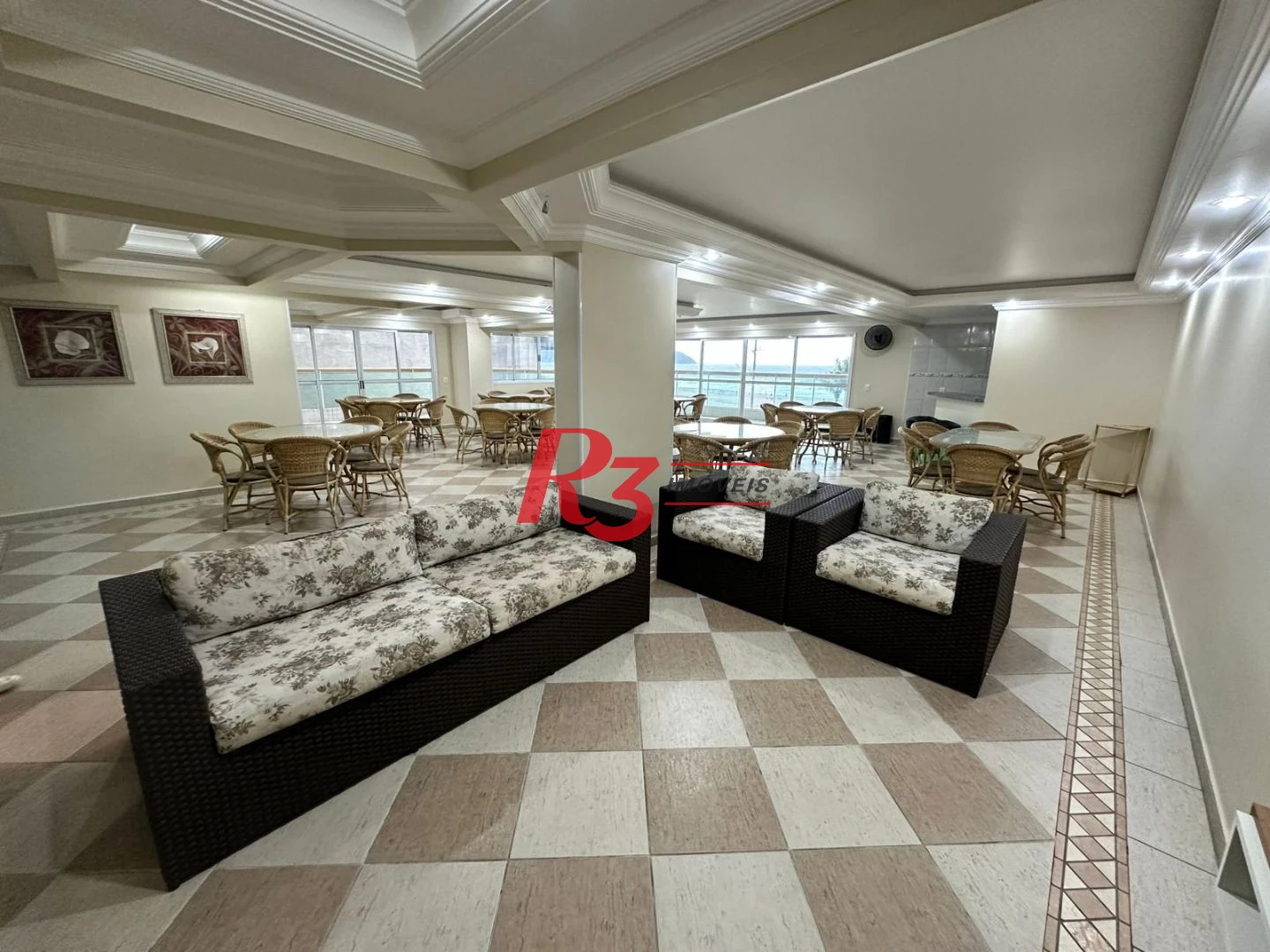 Apartamento para alugar, 170 m² por R$ 12.000,00/mês - Aviação - Praia Grande/SP