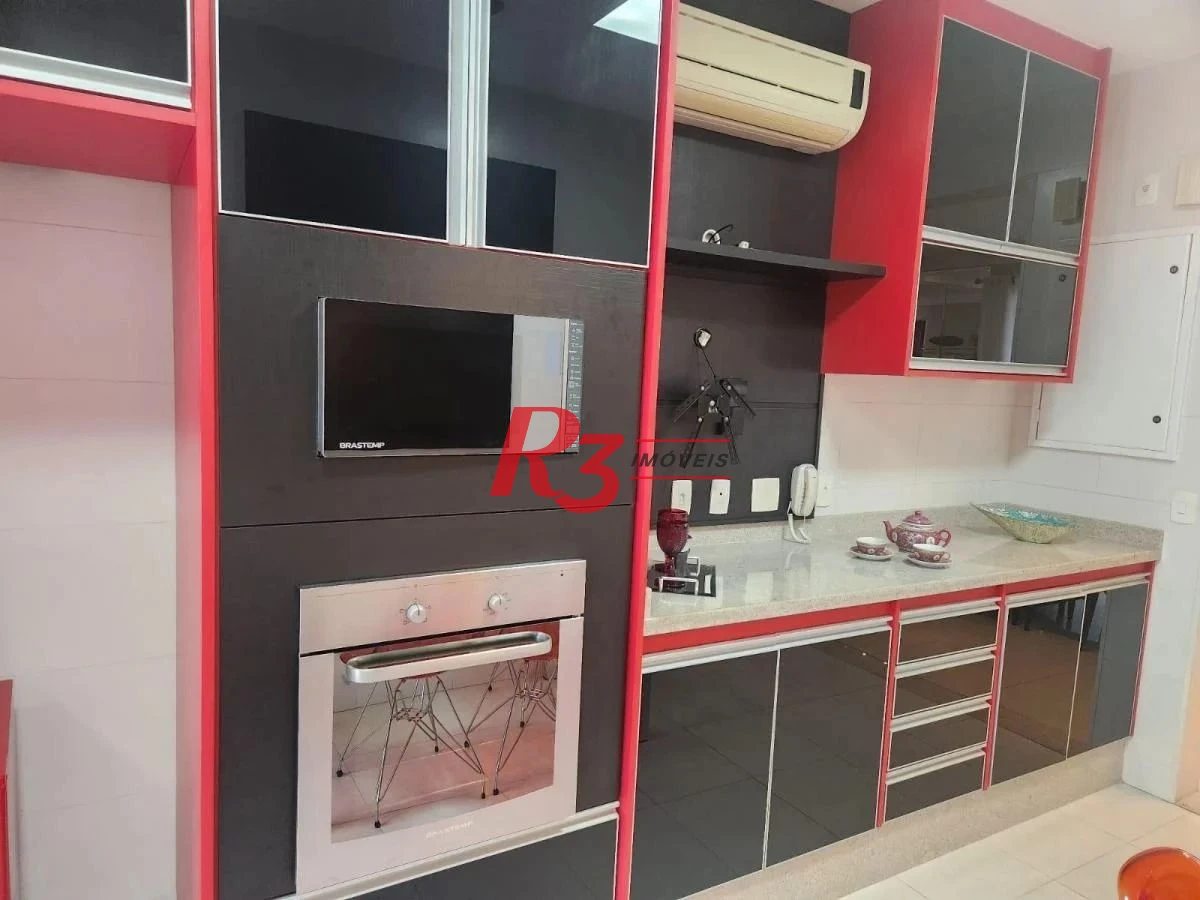 Apartamento com 4 dormitórios à venda, 166 m² por R$ 2.635.000,00 - Pompéia - Santos/SP