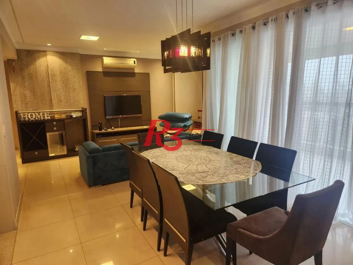 Apartamento com 4 dormitórios à venda, 166 m² por R$ 2.635.000,00 - Pompéia - Santos/SP