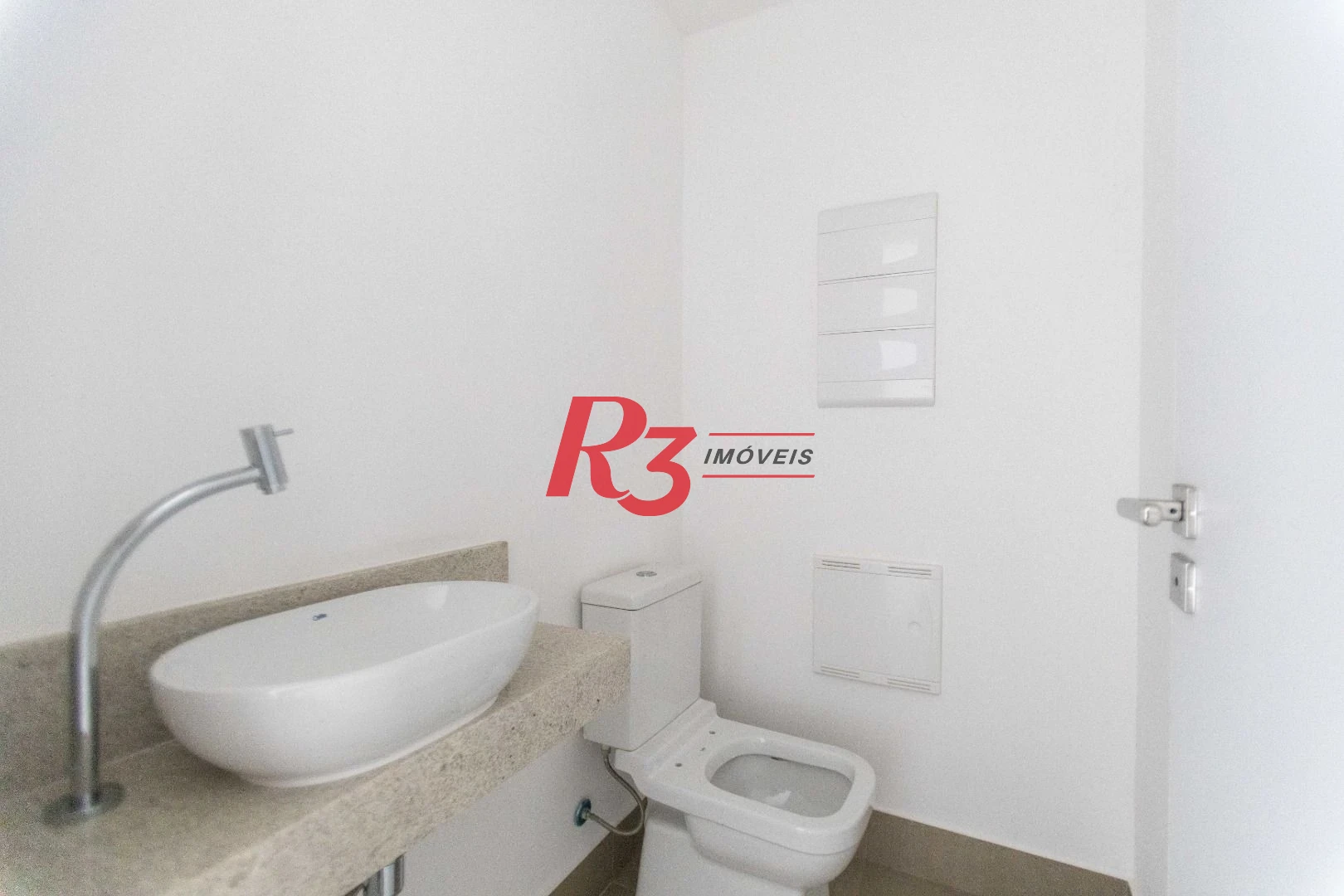 Apartamento com 1 dormitório à venda, 54 m² por R$ 905.000,00 - Boqueirão - Santos/SP