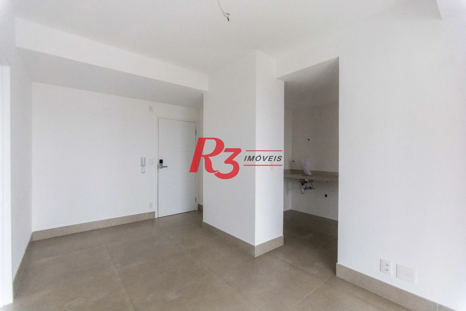 Apartamento com 1 dormitório à venda, 54 m² por R$ 905.000,00 - Boqueirão - Santos/SP
