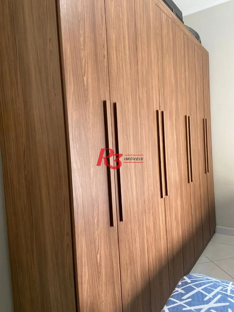 Apartamento com 1 dormitório à venda, 57 m² por R$ 365.000,00 - Aparecida - Santos/SP