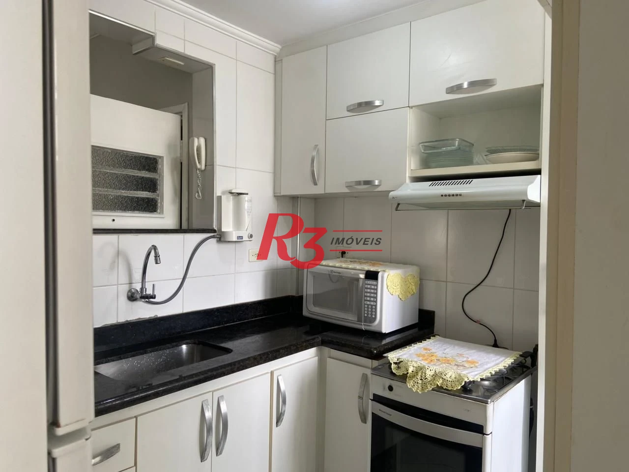 Apartamento com 1 dormitório à venda, 57 m² por R$ 365.000,00 - Aparecida - Santos/SP