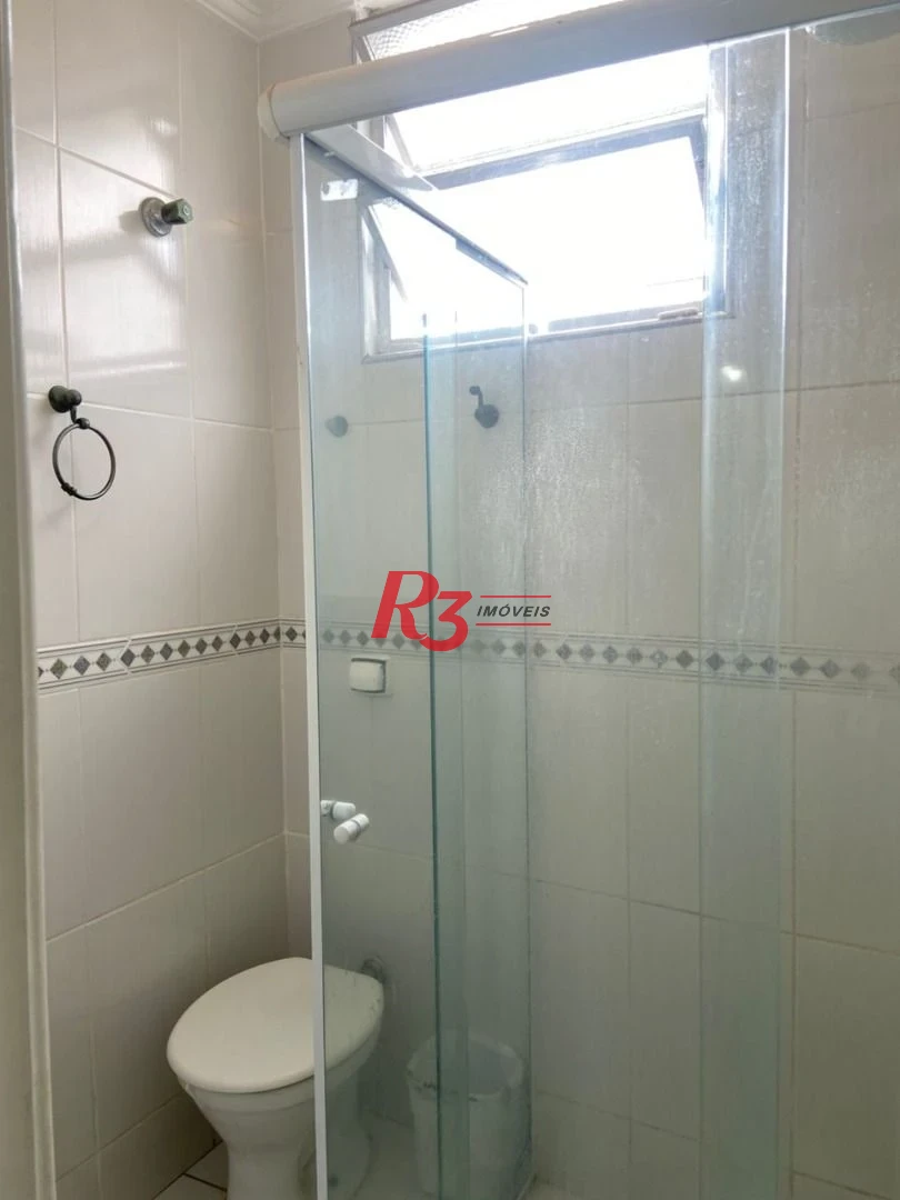 Apartamento com 1 dormitório à venda, 57 m² por R$ 365.000,00 - Aparecida - Santos/SP