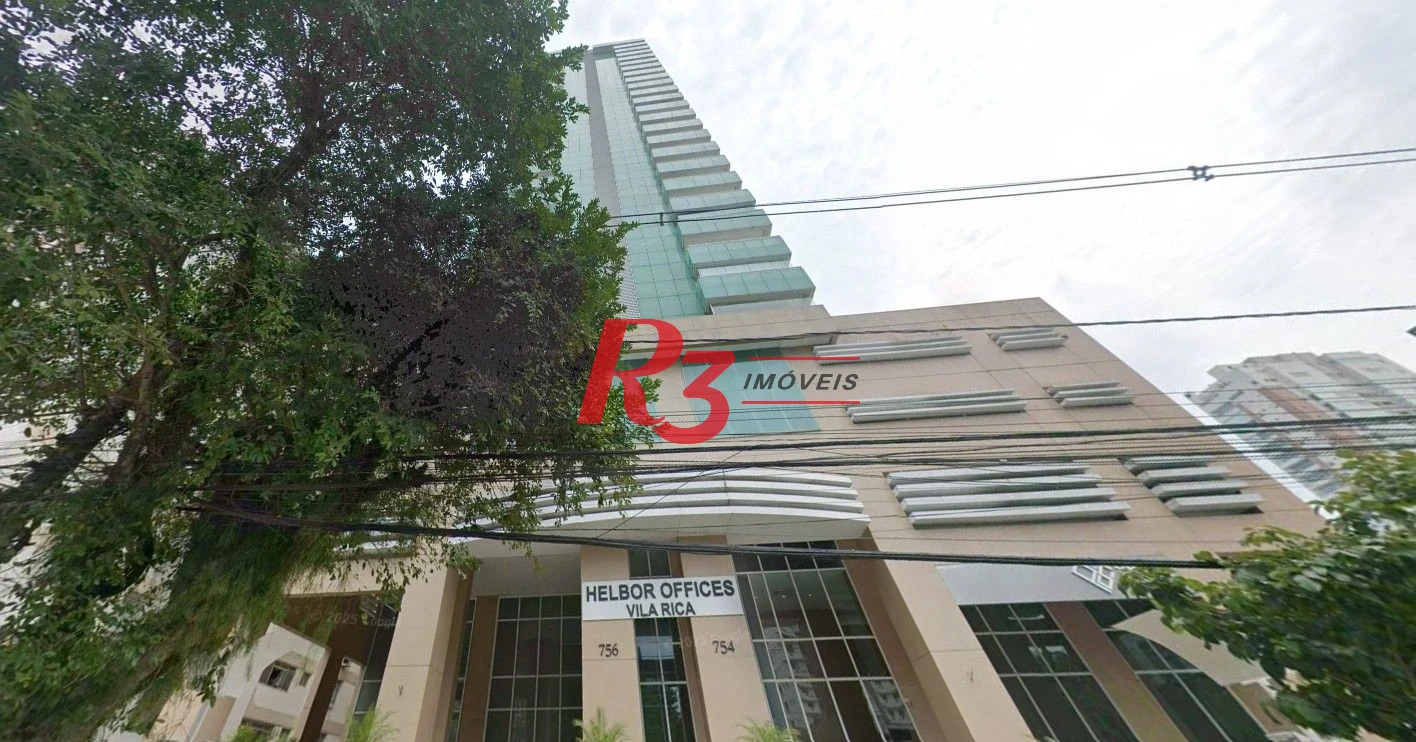 Sala à venda, 44 m² por R$ 540.000,00 - Boqueirão - Santos/SP