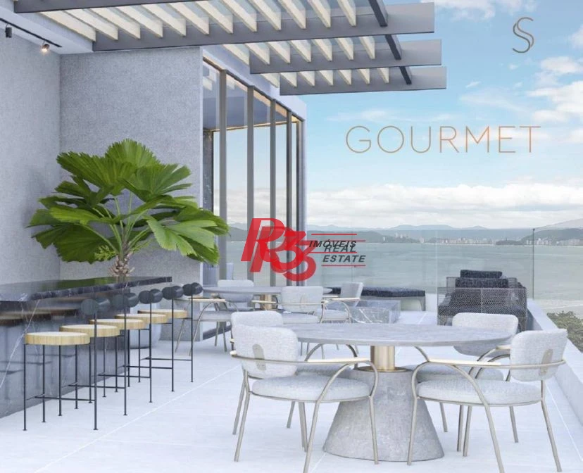 Apartamento Garden com 4 dormitórios à venda, 501 m² por R$ 13.900.000,00 - Ponta da Praia - Santos/SP