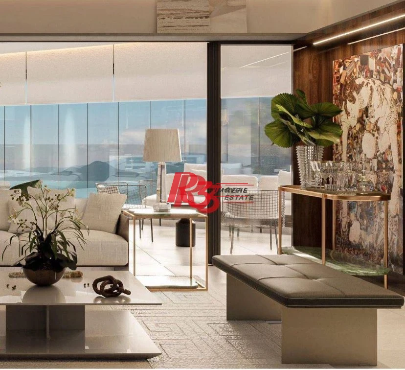 Apartamento Garden com 4 dormitórios à venda, 501 m² por R$ 13.900.000,00 - Ponta da Praia - Santos/SP