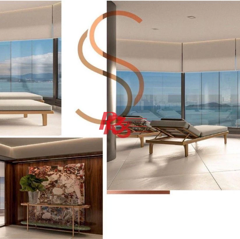 Apartamento Garden com 4 dormitórios à venda, 501 m² por R$ 13.900.000,00 - Ponta da Praia - Santos/SP