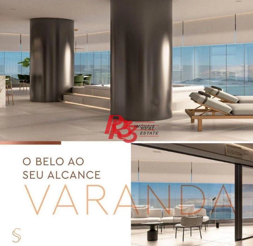 Apartamento Garden com 4 dormitórios à venda, 501 m² por R$ 13.900.000,00 - Ponta da Praia - Santos/SP