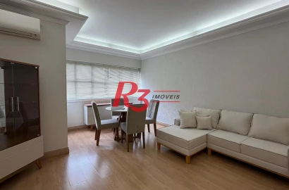 Apartamento com 2 dormitórios à venda, 70 m² por R$ 730.000,00 - Gonzaga - Santos/SP