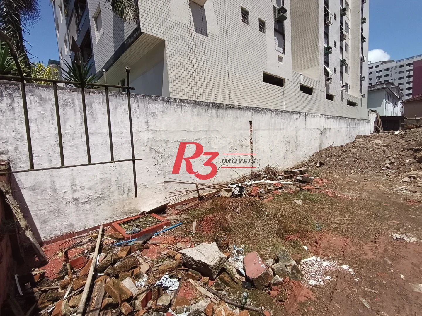 Terreno, 350 m² - venda por R$ 1.900.000,00 ou aluguel por R$ 10.000,00/mês - Campo Grande - Santos/SP