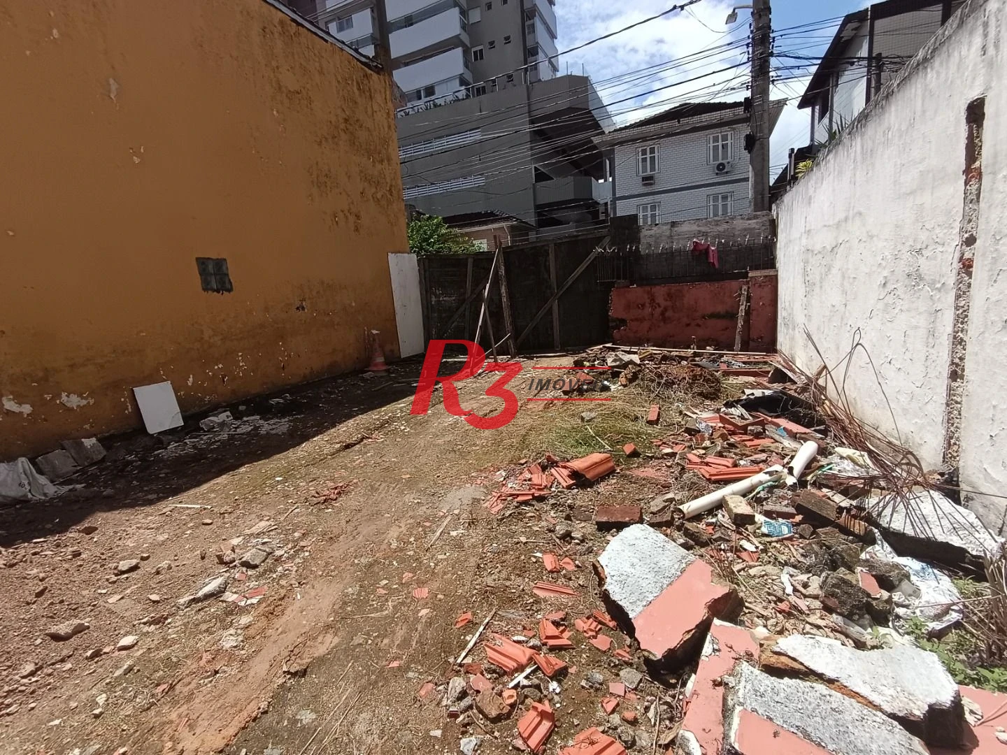 Terreno, 350 m² - venda por R$ 1.900.000,00 ou aluguel por R$ 10.000,00/mês - Campo Grande - Santos/SP