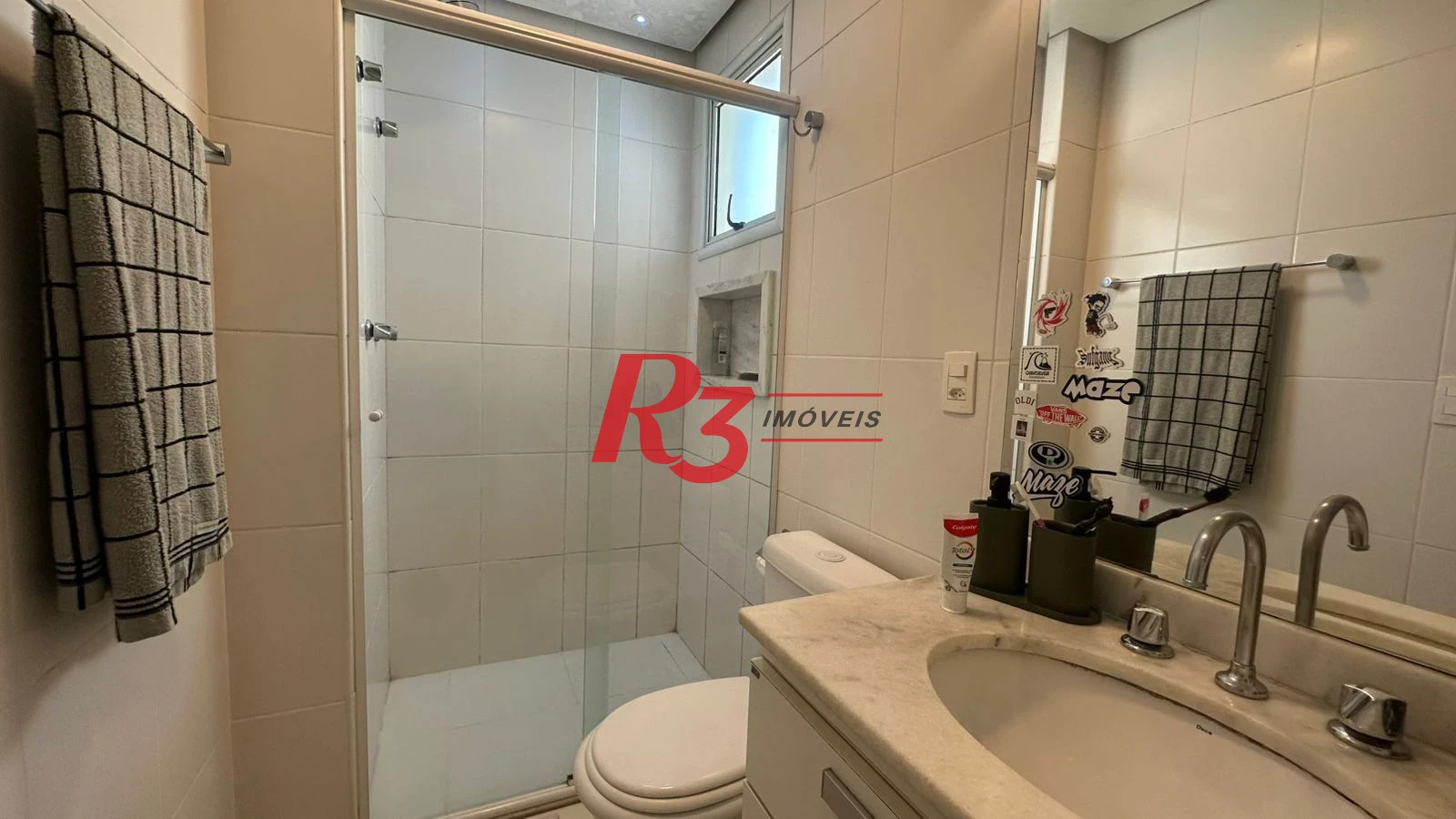 Apartamento com 3 dormitórios à venda, 159 m² por R$ 2.500.000,00 - Gonzaga - Santos/SP