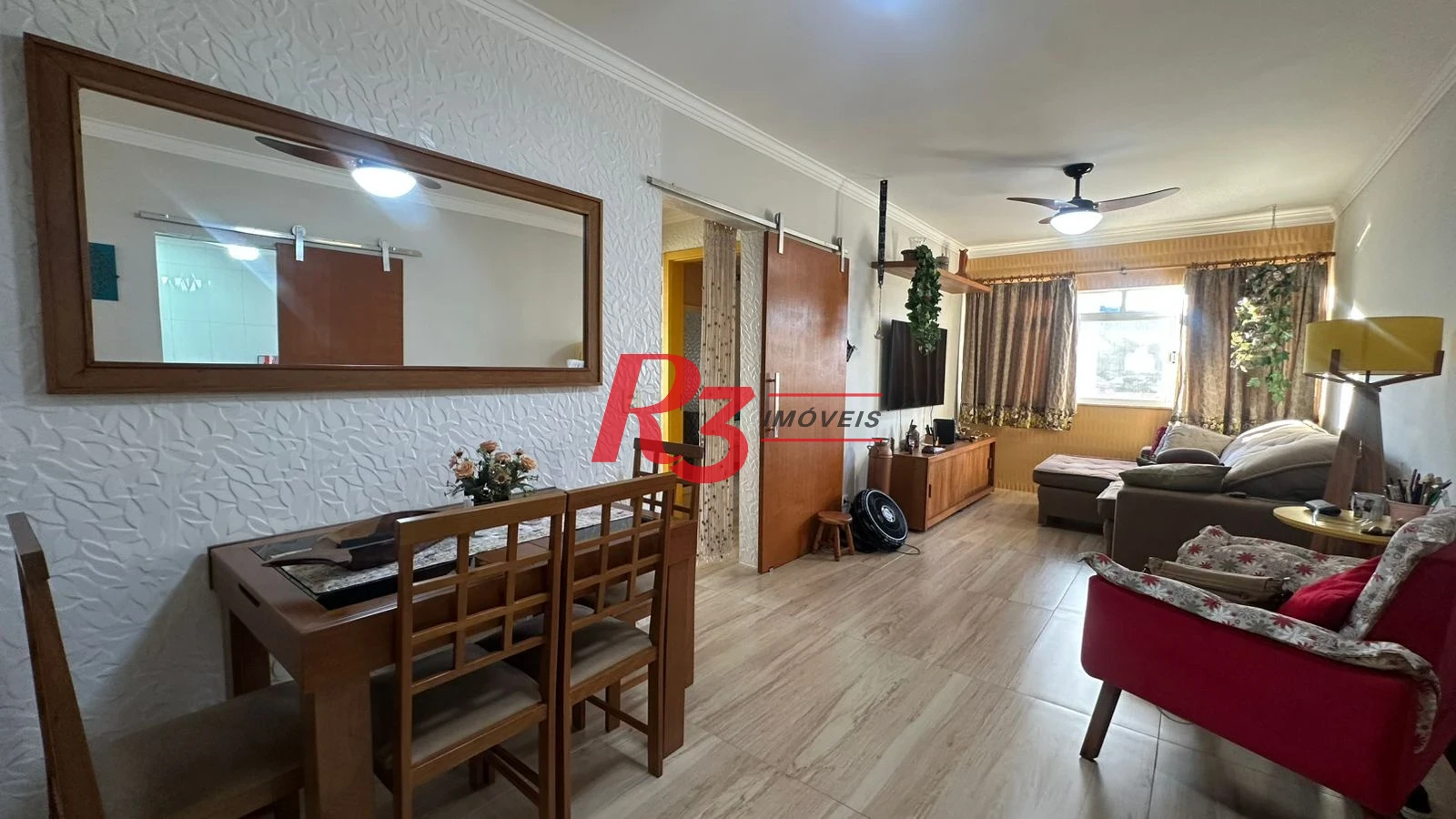 Apartamento com 3 dormitórios à venda, 115 m² por R$ 745.000,00 - Campo Grande - Santos/SP