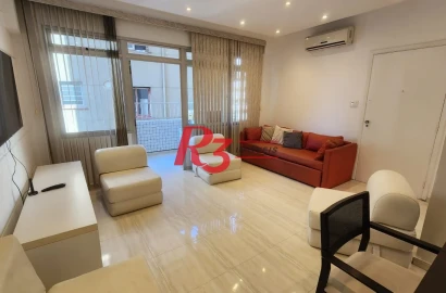 Apartamento com 2 dormitórios à venda, 84 m² por R$ 816.200,00 - Gonzaga - Santos/SP