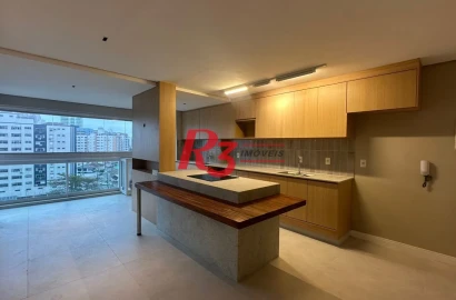 Apartamento com 1 dormitório à venda, 48 m² por R$ 690.000,00 - Ponta da Praia - Santos/SP
