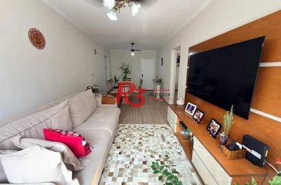 Apartamento à venda, 87 m² por R$ 532.000,00 - Marapé - Santos/SP