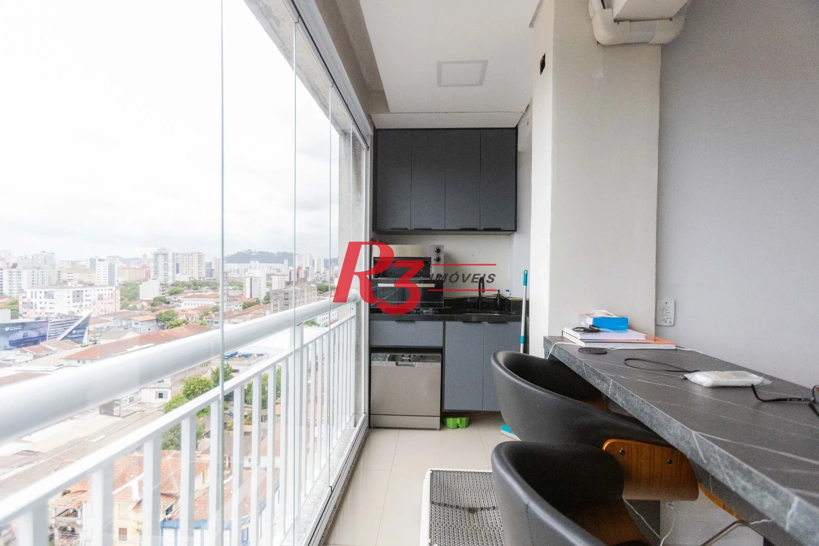Apartamento à venda, 52 m² por R$ 450.000,00 - Vila Matias - Santos/SP
