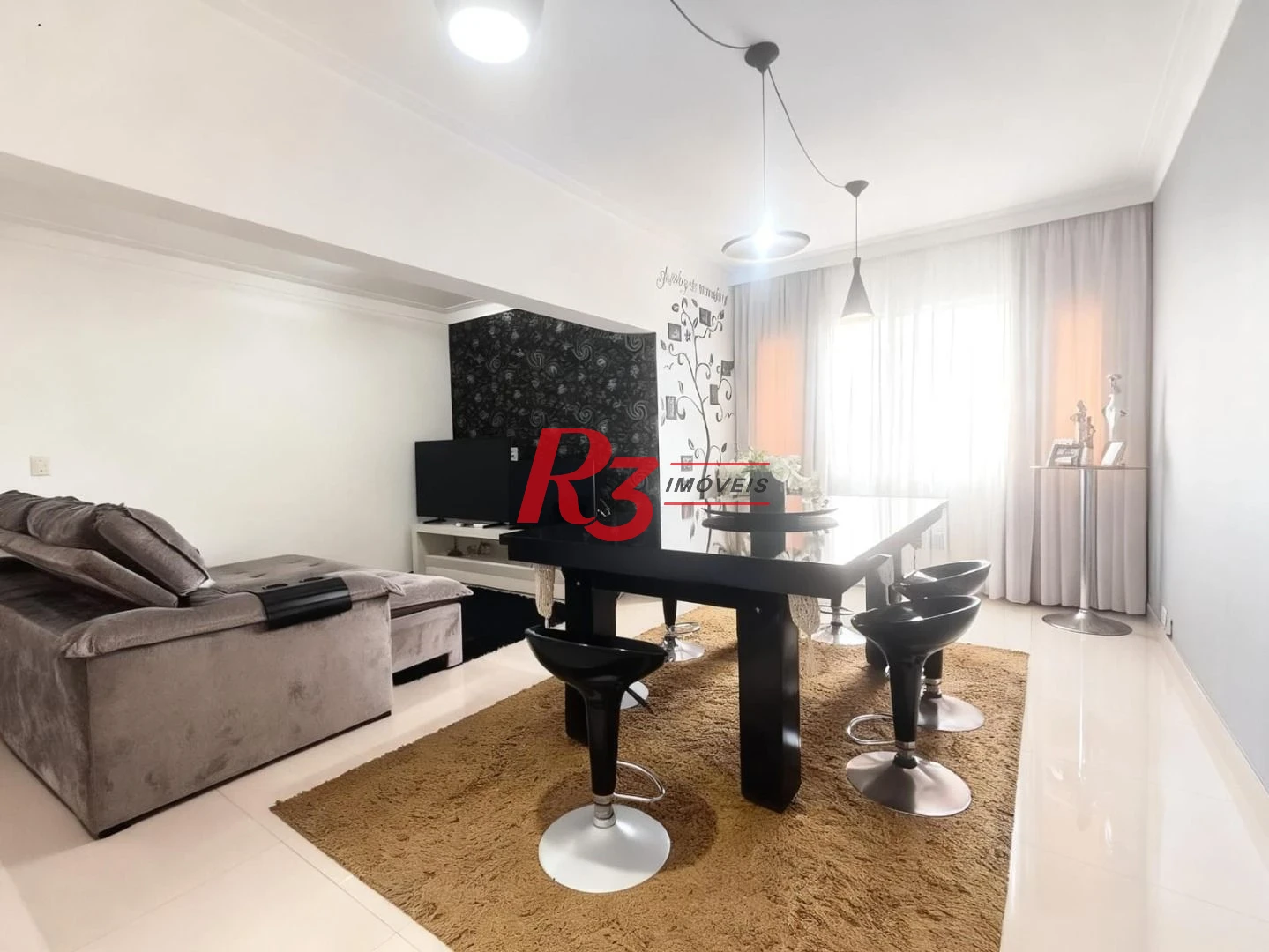 Apartamento com 2 dormitórios à venda, 120 m² por R$ 650.000,00 - Marapé - Santos/SP