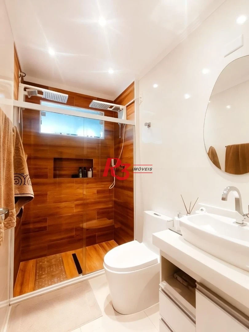 Apartamento com 2 dormitórios à venda, 120 m² por R$ 650.000,00 - Marapé - Santos/SP