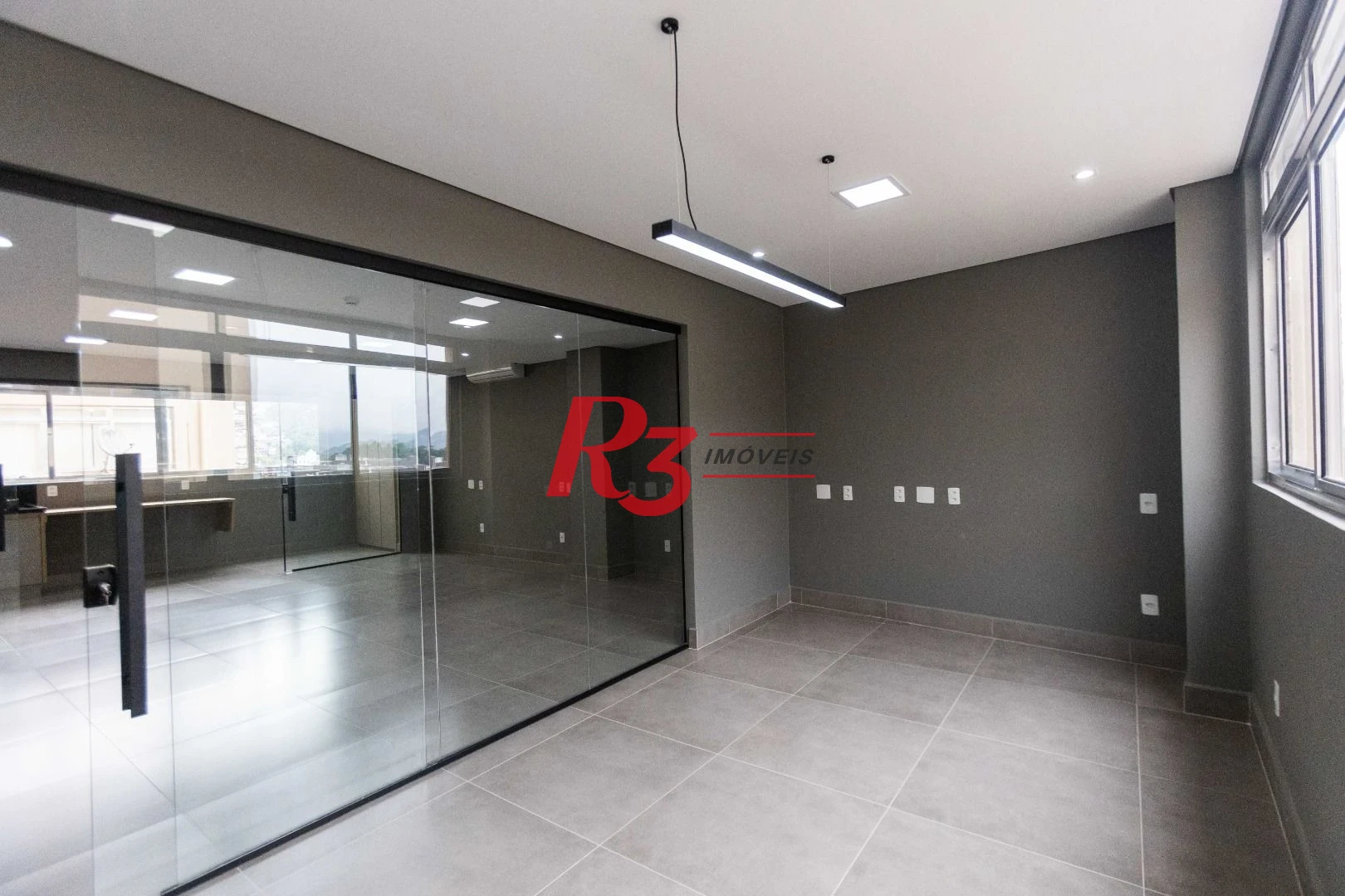 Sala para alugar, 80 m² por R$ 4.000,02/mês - Centro - Santos/SP