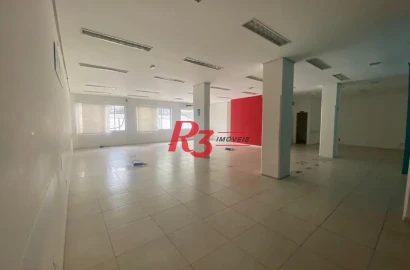 Andar Corporativo para alugar, 300 m² por R$ 8.300,00/mês - Centro - Santos/SP