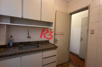 Apartamento à venda, 49 m² por R$ 395.000,00 - Embaré - Santos/SP