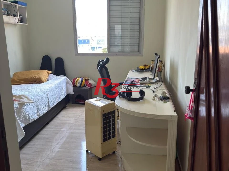 Apartamento com 3 dormitórios à venda, 111 m² por R$ 695.000,00 - Gonzaga - Santos/SP
