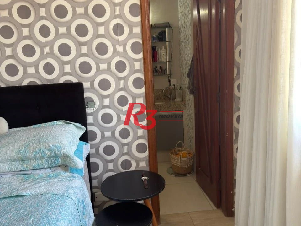 Apartamento com 3 dormitórios à venda, 111 m² por R$ 695.000,00 - Gonzaga - Santos/SP