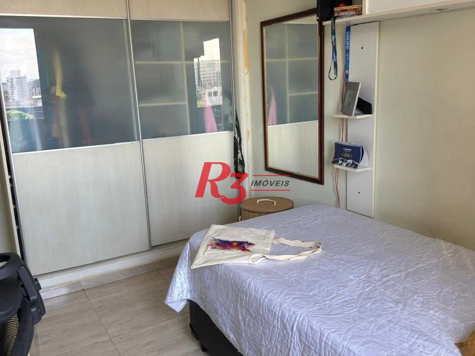 Apartamento com 3 dormitórios à venda, 111 m² por R$ 695.000,00 - Gonzaga - Santos/SP