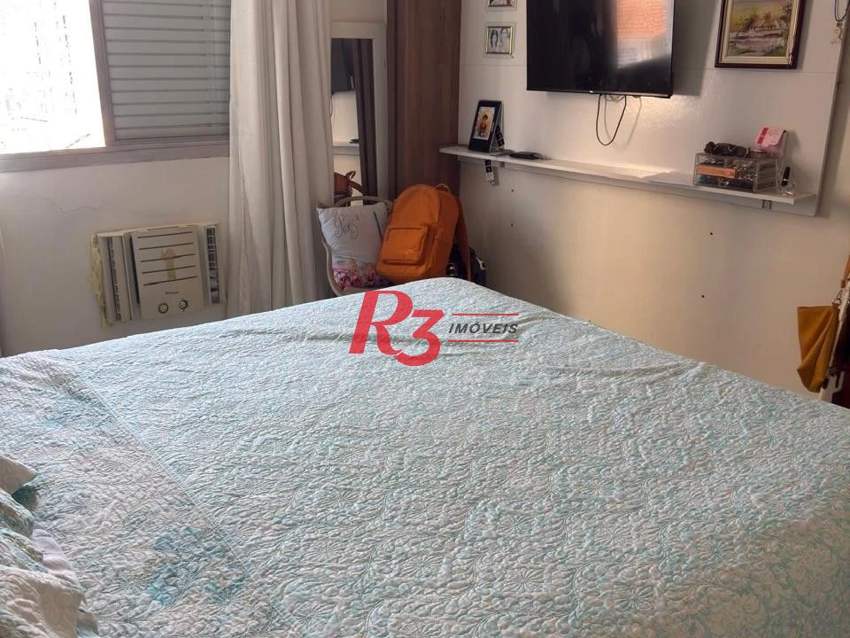 Apartamento com 3 dormitórios à venda, 111 m² por R$ 695.000,00 - Gonzaga - Santos/SP