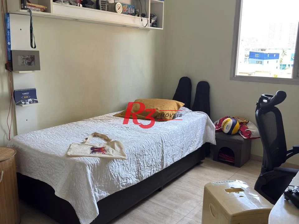Apartamento com 3 dormitórios à venda, 111 m² por R$ 695.000,00 - Gonzaga - Santos/SP