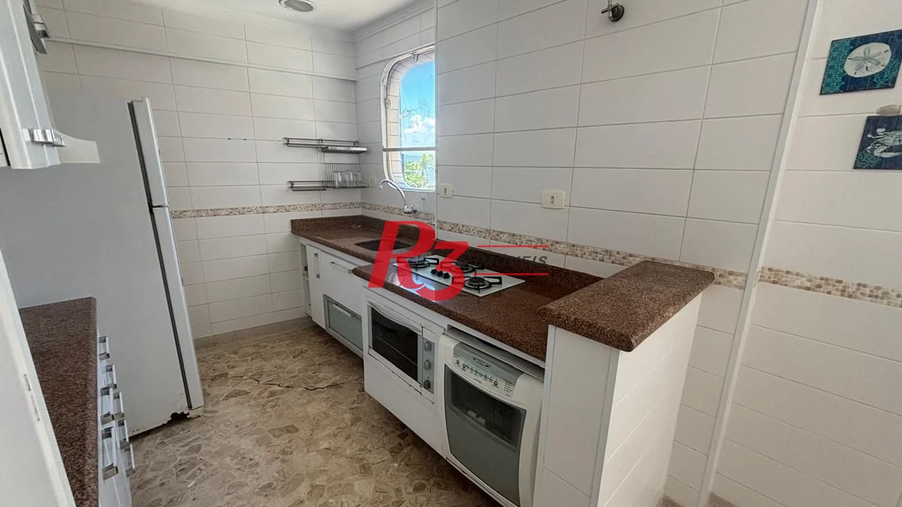 Apartamento com 3 dormitórios para alugar, 120 m² por R$ 9.310,00/mês - Ponta da Praia - Santos/SP