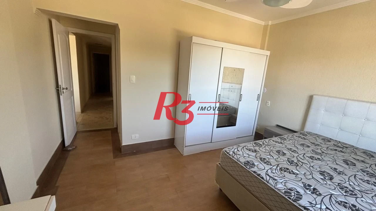 Apartamento com 3 dormitórios para alugar, 120 m² por R$ 9.310,00/mês - Ponta da Praia - Santos/SP