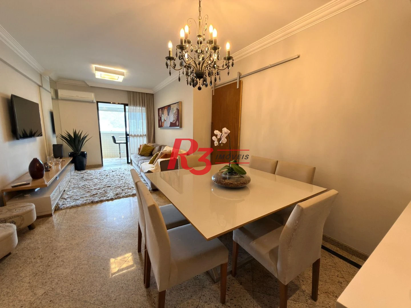 Apartamento com 3 dormitórios à venda, 122 m² por R$ 1.350.000,00 - Pompéia - Santos/SP