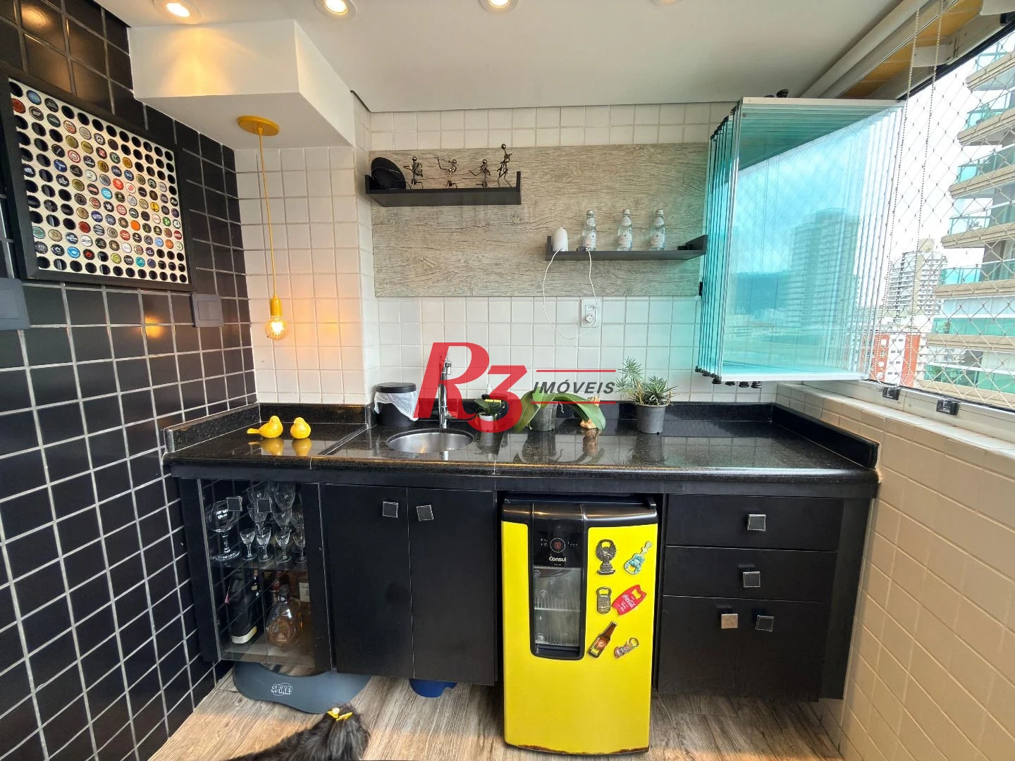 Apartamento com 3 dormitórios à venda, 122 m² por R$ 1.350.000,00 - Pompéia - Santos/SP