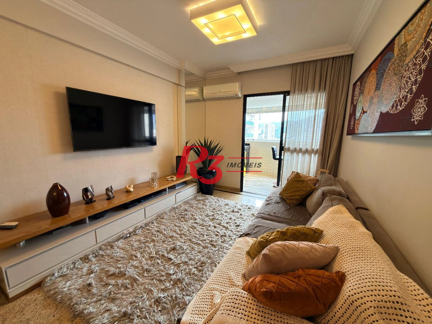 Apartamento com 3 dormitórios à venda, 122 m² por R$ 1.350.000,00 - Pompéia - Santos/SP