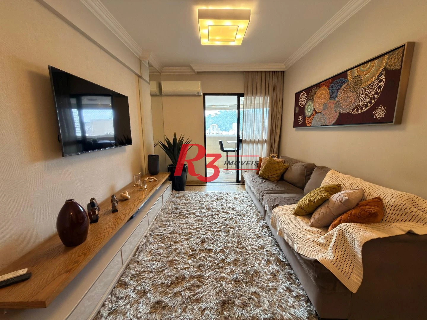 Apartamento com 3 dormitórios à venda, 122 m² por R$ 1.350.000,00 - Pompéia - Santos/SP