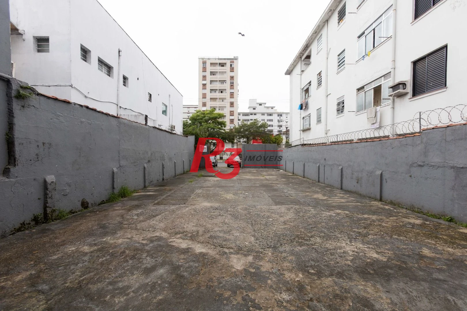 Terreno para alugar, 470 m² por R$ 13.500/mês - Macuco - Santos/SP