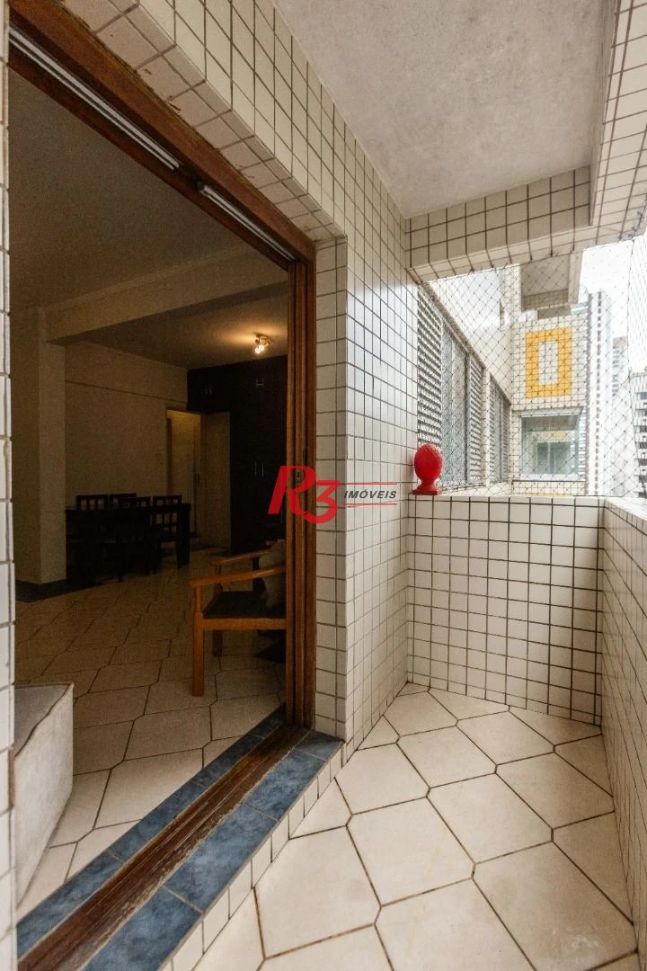 Apartamento com 3 dormitórios para alugar, 100 m² por R$ 4.500,02/mês - José Menino - Santos/SP