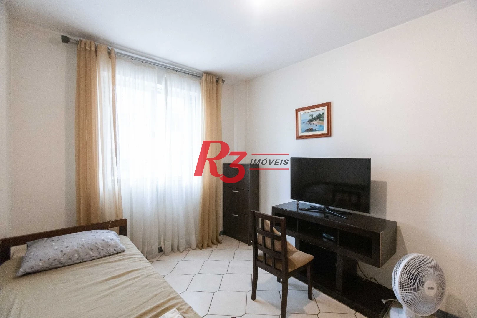 Apartamento com 3 dormitórios para alugar, 100 m² por R$ 4.500,02/mês - José Menino - Santos/SP