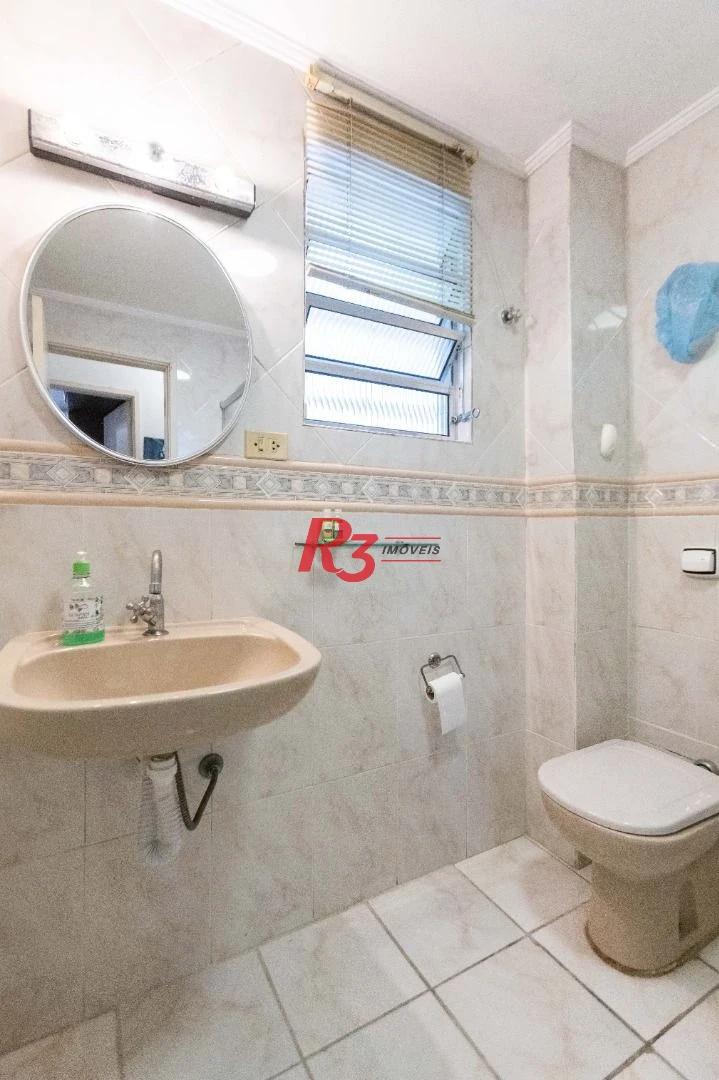 Apartamento com 3 dormitórios para alugar, 100 m² por R$ 4.500,02/mês - José Menino - Santos/SP