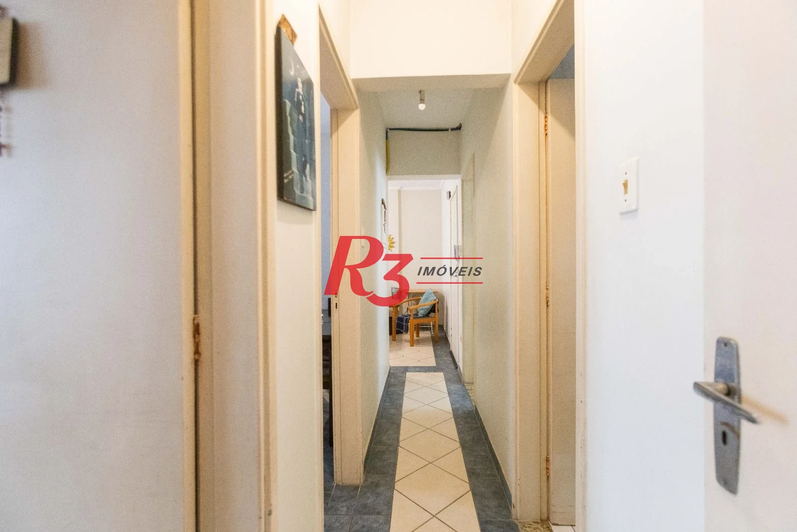Apartamento com 3 dormitórios para alugar, 100 m² por R$ 4.500,02/mês - José Menino - Santos/SP