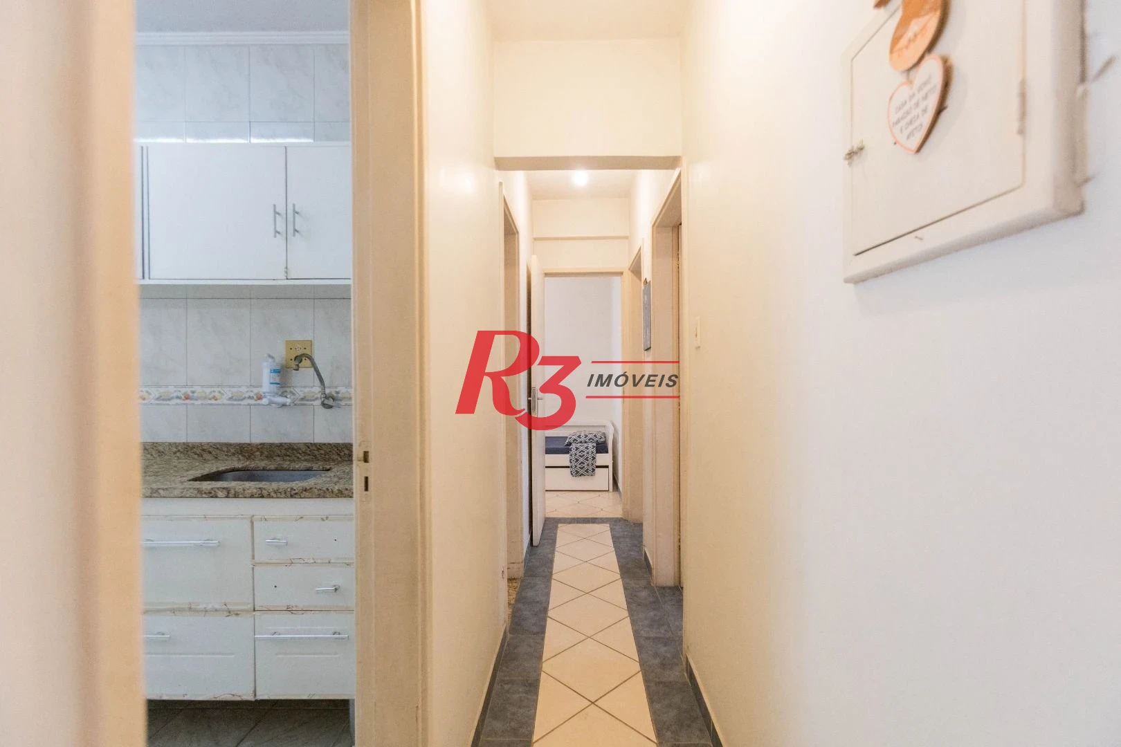 Apartamento com 3 dormitórios para alugar, 100 m² por R$ 4.500,02/mês - José Menino - Santos/SP